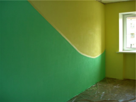 Как правильно покрасить стены