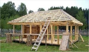 Строим вальмовую крышу