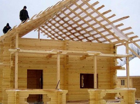 Строительства деревянного дома