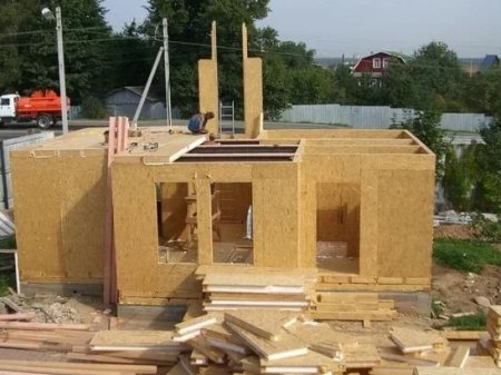 Строительство домов из сэндвич-панелей