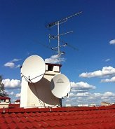 Как установить антенну на крыше
