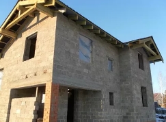 Cтроительство дома из арболита в Тюмени