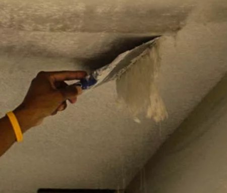 Инструкция по очистке потолка перед покраской