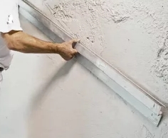 Выравнивание стен мокрым методом