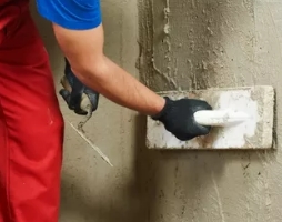 Выравнивание стен мокрым методом