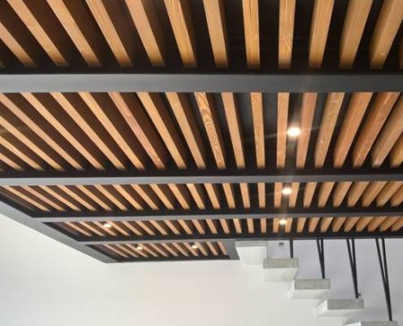 Кубообразный реечный потолок: какой бывает и где применяется